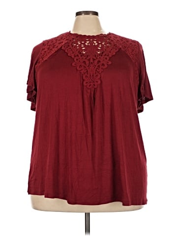 Torrid Short Sleeve Blouse (view 1)