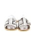 Bearpaw 100% Leather Silver Sandals Size 8 - photo 2