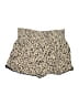 Three Dots 100% Rayon Animal Print Gold Shorts Size XXL - photo 2