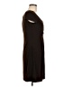 En Focus Studio Solid Brown Casual Dress Size 8 - photo 4