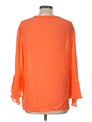 Kobi Halperin 3/4 Sleeve Silk Top (view 2)