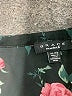 Grace 100% Polyester Floral Black 3/4 Sleeve Blouse Size XL - photo 7