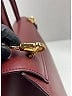 DeMellier Burgundy Satchel One size - photo 11