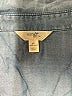 Terra & Sky 100% Lyocell Blue 3/4 Sleeve Button-Down Shirt Size 4X - photo 7