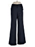 Elie Tahari Chevron-herringbone Blue Wool Pants Size 10 - photo 1