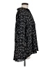 Pleione 100% Polyester Print Black Long Sleeve Blouse Size M - photo 4