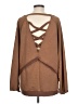 Pol Brown Pullover Sweater Size L - photo 2