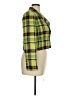 Carlisle Plaid Green Wool Blazer Size 14 - photo 4