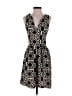 Buttons Graphic Black Casual Dress Size S - photo 1