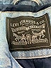 Levi's 100% Cotton Blue Denim Jacket Size XL - photo 6