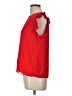 Naked Zebra 100% Polyester Red Short Sleeve Top Size L - photo 5