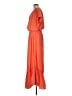 Ramy Brook 100% Polyester Orange Cocktail Dress Size L - photo 5