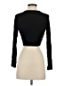 Dynamite Black Long Sleeve Top Size S - photo 2