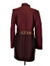 Dana Buchman Stripes Burgundy Coat Size 4 - photo 2