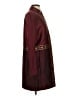 Dana Buchman Stripes Burgundy Coat Size 4 - photo 4