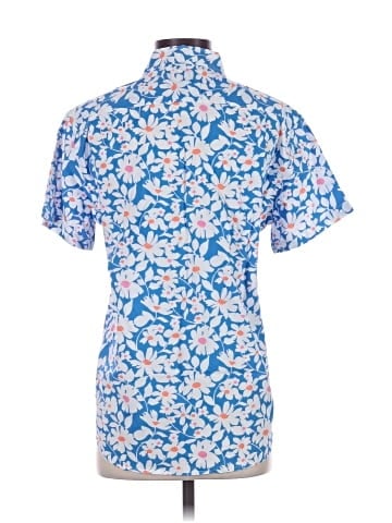 J.Crew Factory Store Short Sleeve Button-Down Shirt (view 2)