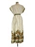 Max Studio Paisley Ivory Casual Dress Size L - photo 2