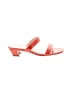 Stuart Weitzman Orange Sandals Size 8 1/2 - photo 1