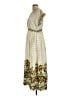 Max Studio Paisley Ivory Casual Dress Size L - photo 5
