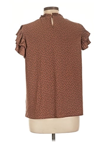 Adrianna Papell Short Sleeve Blouse (view 2)