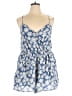 American Eagle Outfitters 100% Cotton Floral Blue Romper Size XL - photo 1