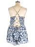 American Eagle Outfitters 100% Cotton Floral Blue Romper Size XL - photo 2