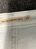 Levi's Ivory Jeans Size 27 waist - photo 8