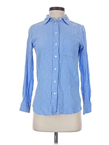 J.Crew Factory Store Long Sleeve Button-Down Shirt (view 1)