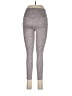 Athleta Animal Print Silver Purple Leggings Size M - photo 2