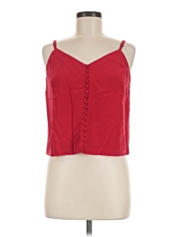 Madewell Silk Button-Down Cami (view 1)