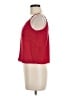Madewell 100% Polyester Red Silk Button-Down Cami Size 6 - photo 5