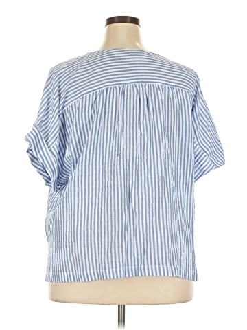 Max Studio Short Sleeve Blouse (view 2)