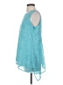 Fever 100% Polyester Teal Sleeveless Blouse Size S - photo 5
