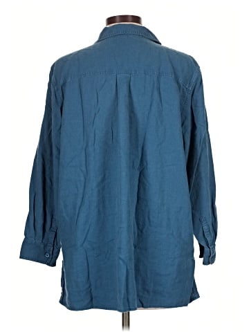 Coldwater Creek 3/4 Sleeve Button-Down Shirt (view 2)