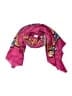 Sears 100% Polyester Paisley Pink Scarf One size - photo 1