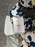 CAbi 100% Polyester Animal Print Silver Sleeveless Blouse Size L - photo 8