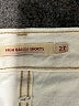 Levi's 100% Cotton Solid Ivory Shorts Size 27 waist - photo 4