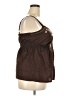 Torrid 100% Cotton Brown Sleeveless Blouse Size 2X Plus (2) - photo 4
