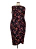 Torrid Print Black Cocktail Dress Size 3X Plus (3) - photo 1