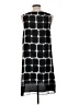 Max Studio 100% Polyester Graphic Black Casual Dress Size L - photo 2