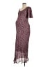 Hatch 100% Polyester Burgundy Casual Dress Size Med Maternity - photo 1
