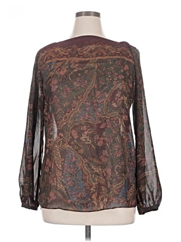 Lauren by Ralph Lauren Long Sleeve Blouse (view 1)