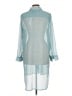Chico's Teal Long Sleeve Button-Down Shirt Size Lg (2) - photo 2