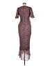 Hatch 100% Polyester Burgundy Casual Dress Size Med Maternity - photo 2