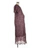 Hatch 100% Polyester Burgundy Casual Dress Size Med Maternity - photo 4
