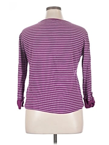 Jones New York Signature 3/4 Sleeve T-Shirt (view 2)
