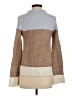 Ann Taylor Color Block Tan Turtleneck Sweater Size XS - photo 2