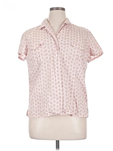 Liz & Co. Short Sleeve Blouse (view 1)