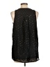 Adrienne Vittadini Black Sleeveless Blouse Size L - photo 2