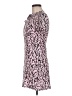 Maje Animal Print Pink Cocktail Dress Size Med (2) - photo 5